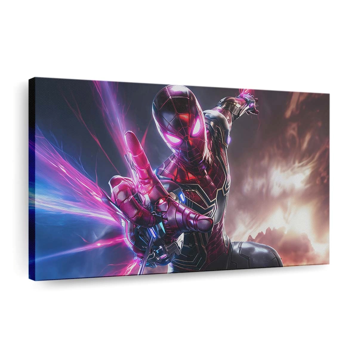 Iron Spider Man Rüstung Leinwandbild - Wanddeko