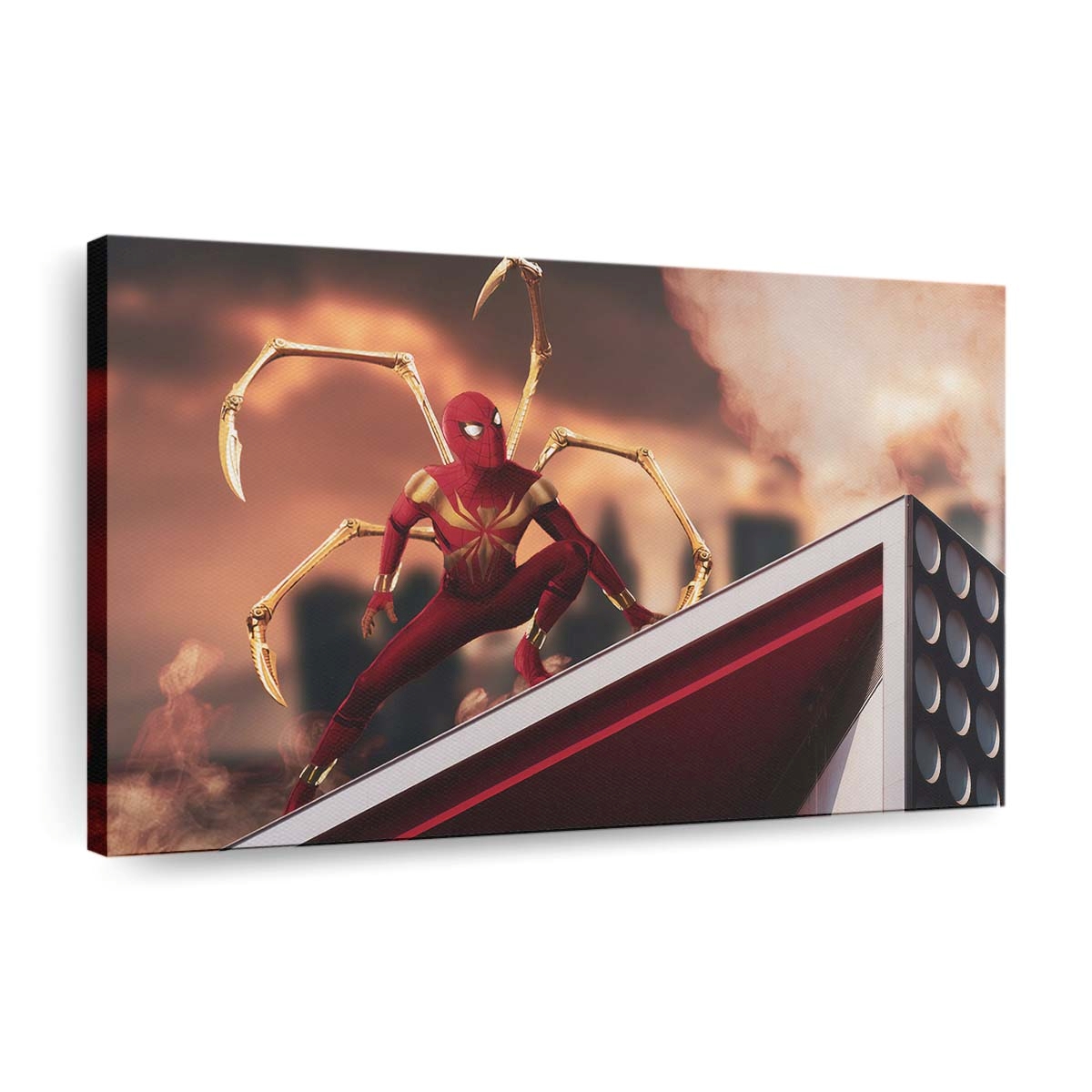 Iron Spider Man Kunst Leinwandbild - Wanddeko
