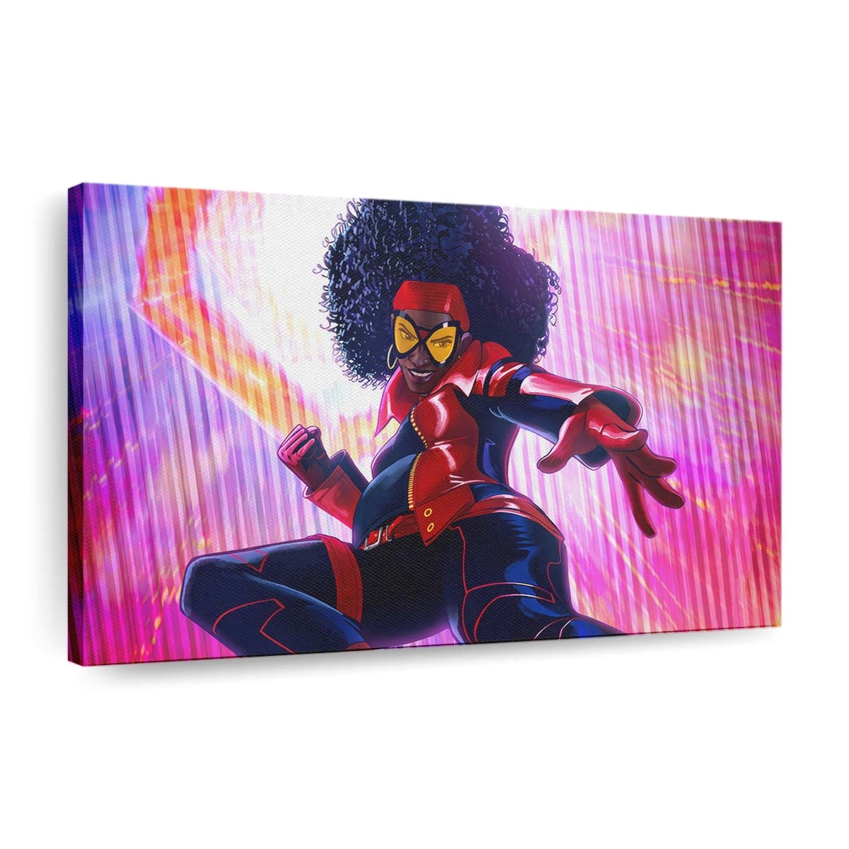 Jessica Drew in Spider Man Across the Spider Verse 2023 Leinwandbild - Wanddeko