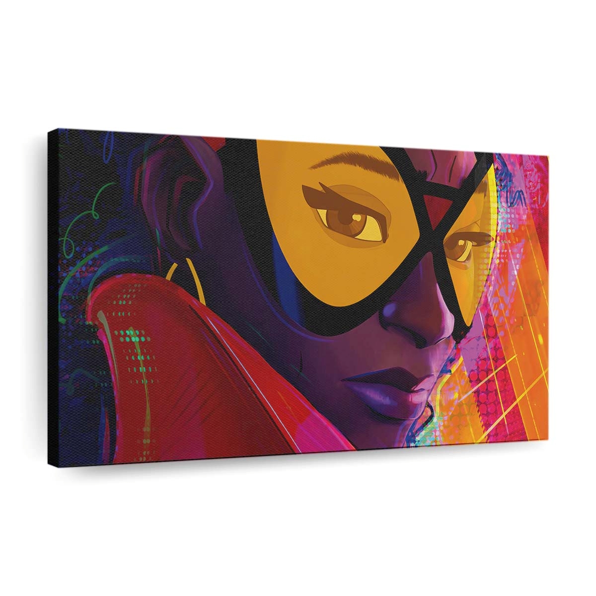 Jessica Drew in Spider Man Across the Spider Verse 2023 2 Leinwandbild - Wanddeko