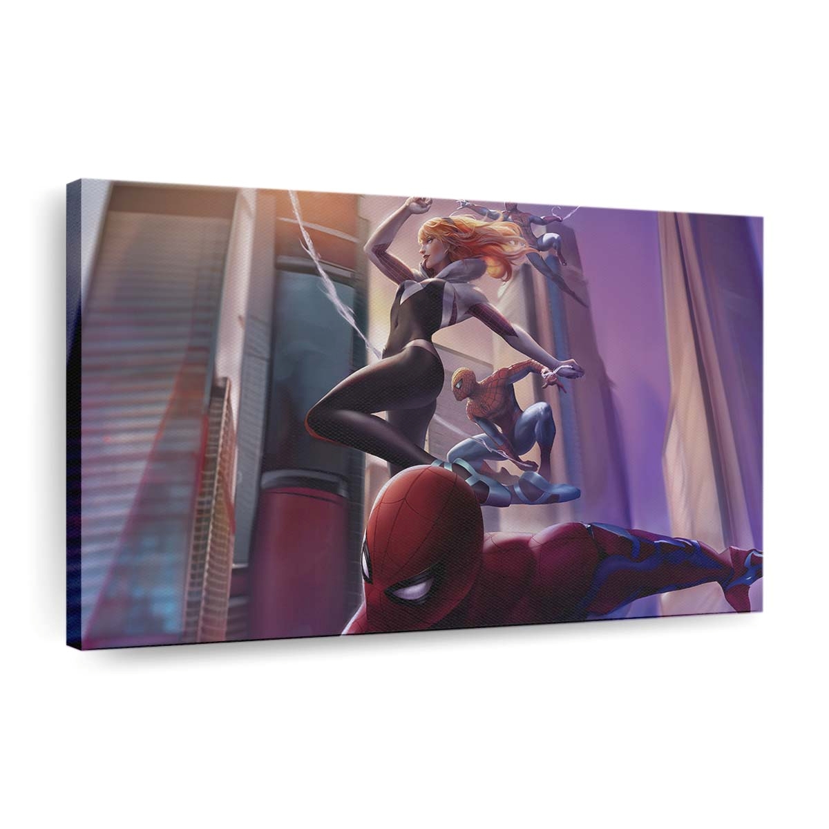 Reise durch das Spider Versum Leinwandbild - Wanddeko