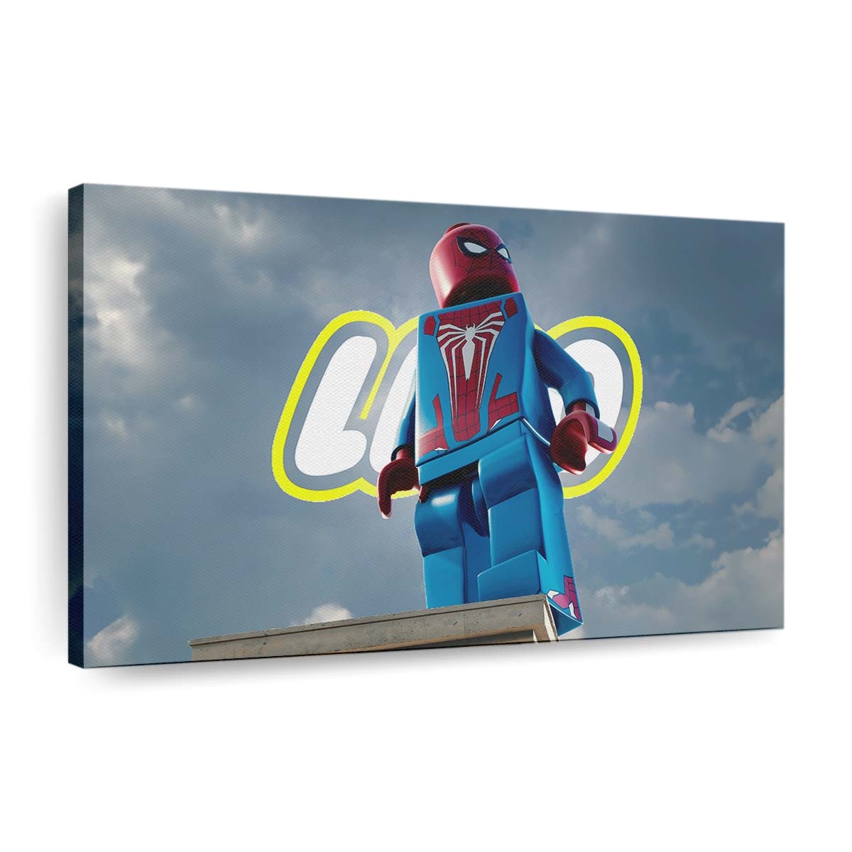 Lego Spidey Leinwandbild - Wanddeko