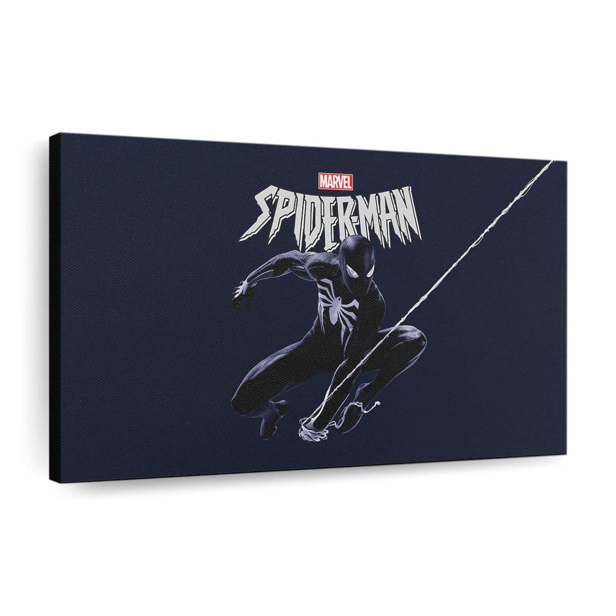 Marvel Black Spider Man Leinwandbild - Wanddeko