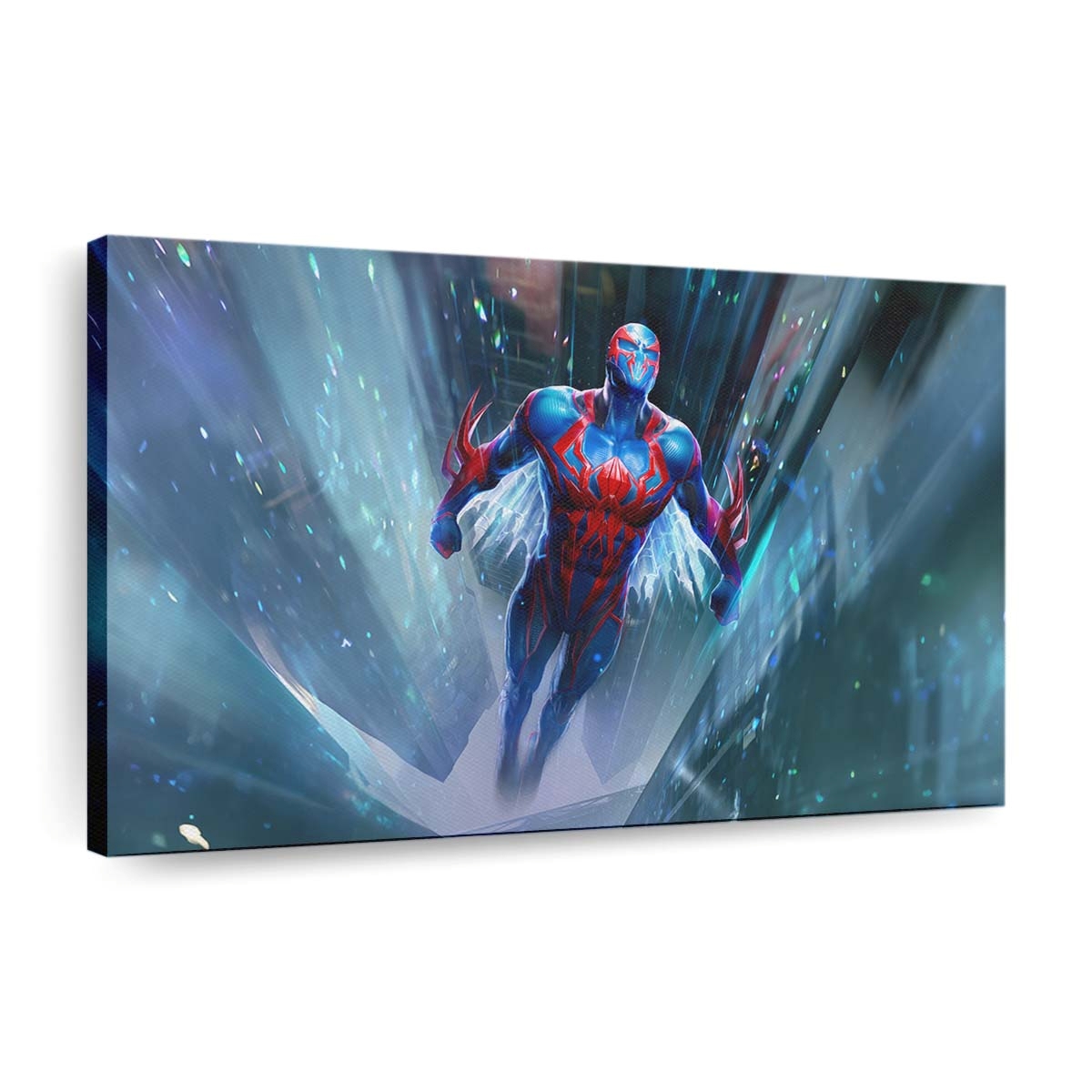 Marvel Duel Spider Man 2099 Leinwandbild - Wanddeko