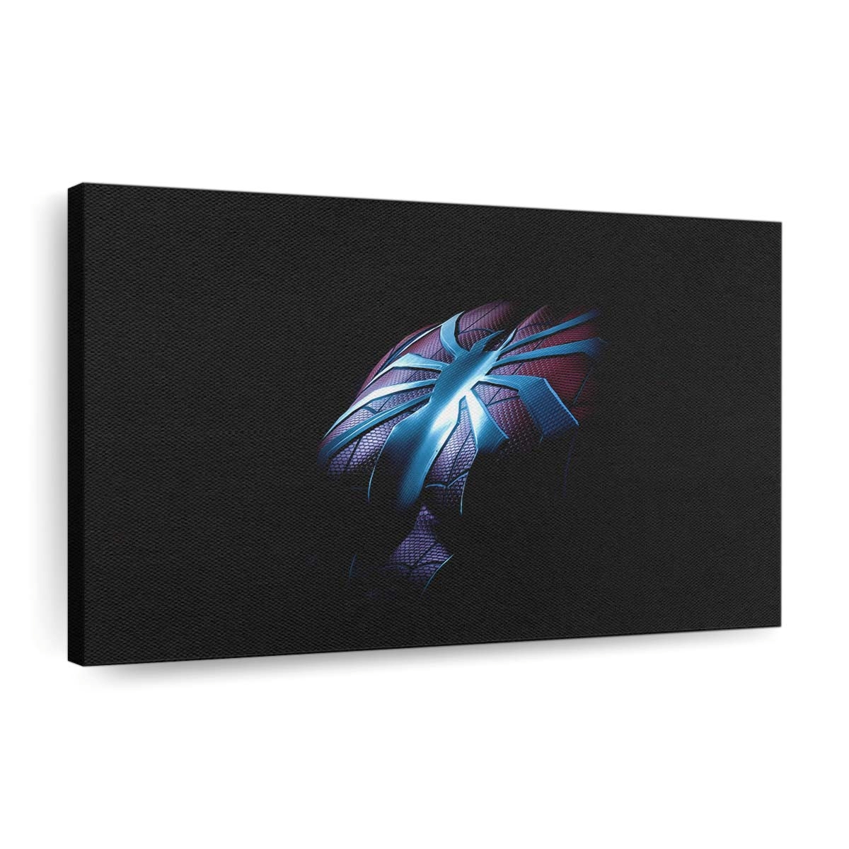 Marvel Spider Man Brustlogo Leinwandbild - Wanddeko