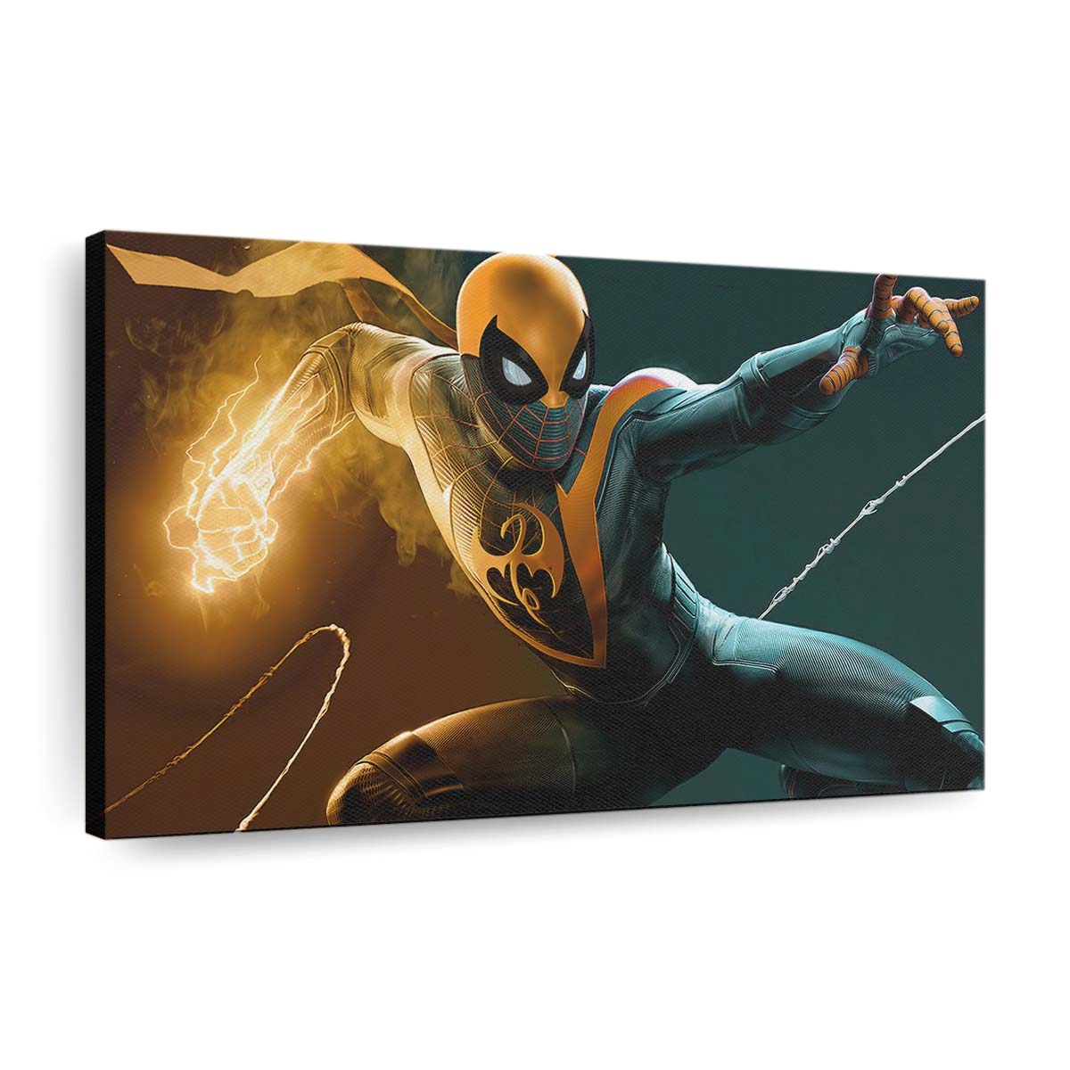 Marvel Spider Man Miles Morales Ninja Leinwandbild - Wanddeko