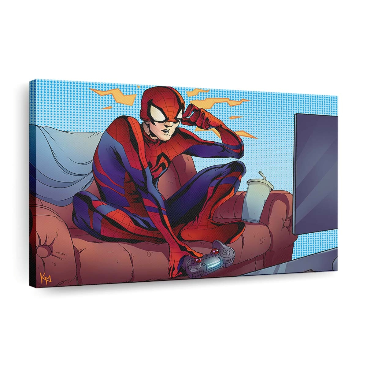 Marvel Spider Man 4 Leinwandbild - Wanddeko