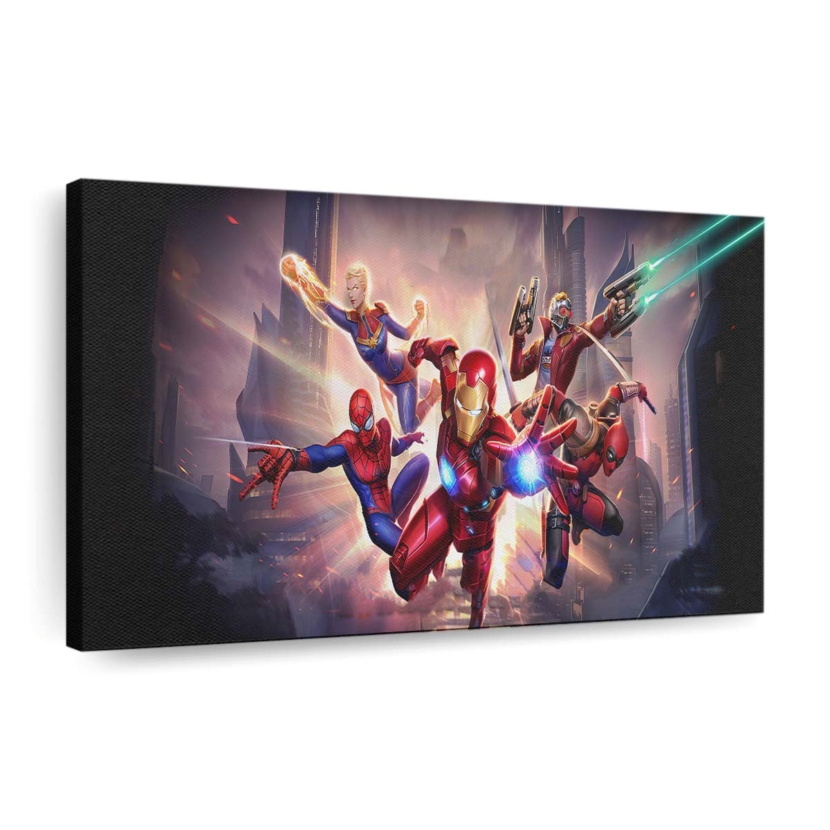 Marvel Super War Leinwandbild - Wanddeko