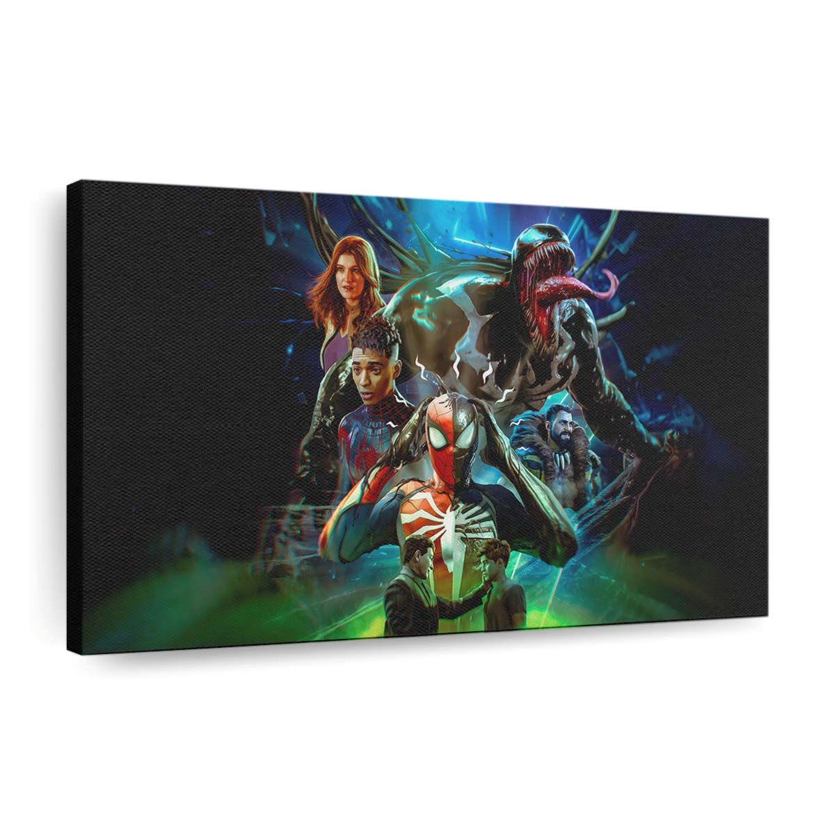 Marvels Spider Man 2 Spiel 2 Leinwandbild - Wanddeko