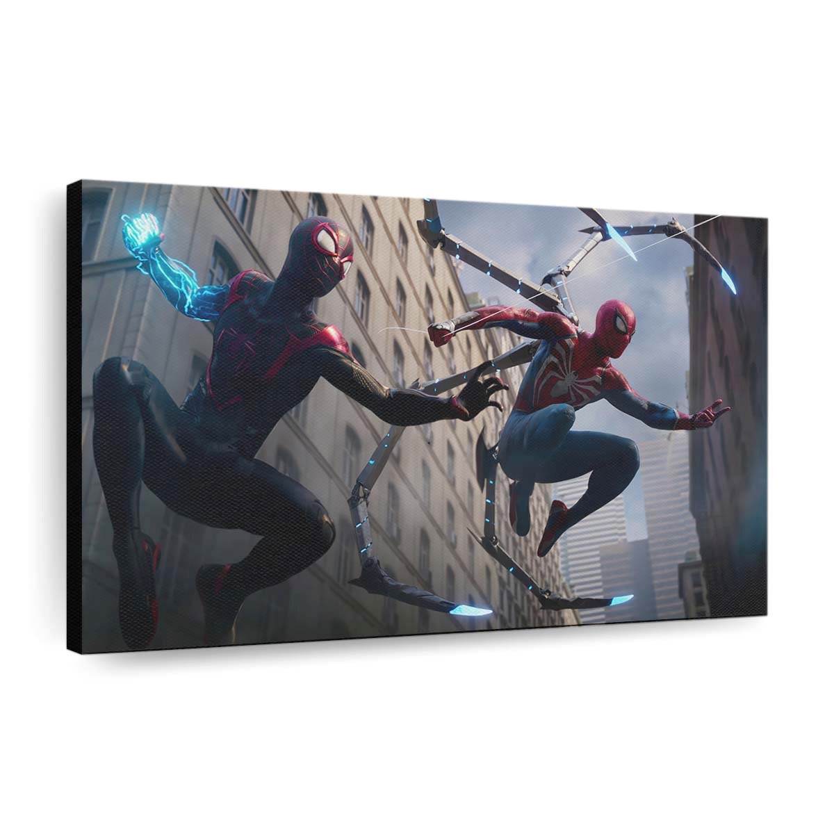 Marvels Spider Man 2 Be Greater Together Leinwandbild - Wanddeko
