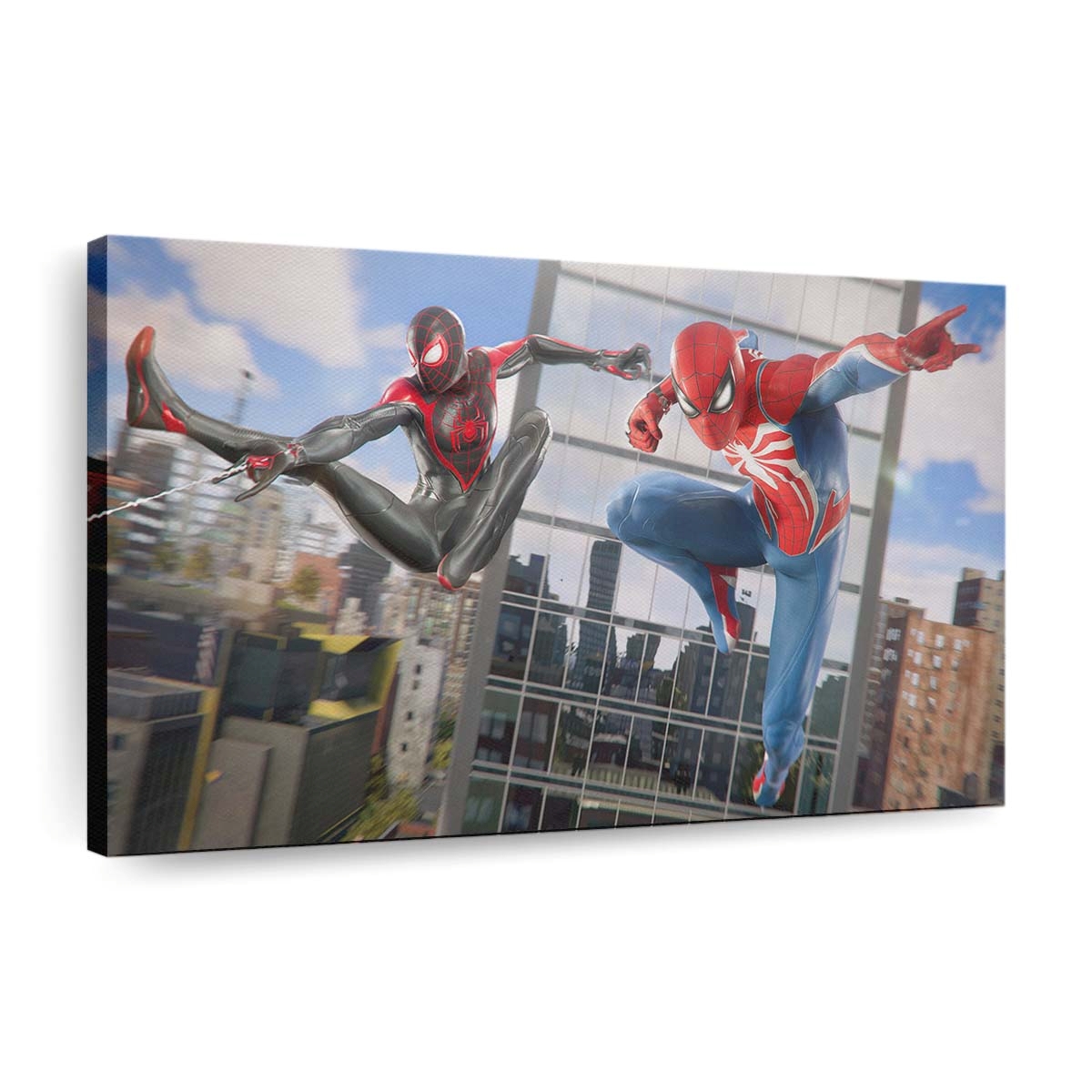 Marvels Spider Man 2 Spiel 6 Leinwandbild - Wanddeko