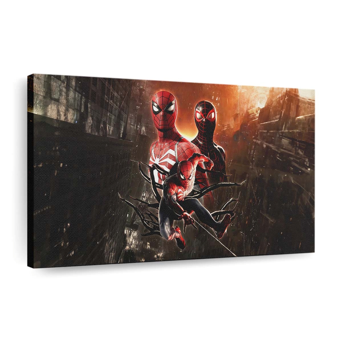 Marvels Spider Man 2 Poster 2 Leinwandbild - Wanddeko