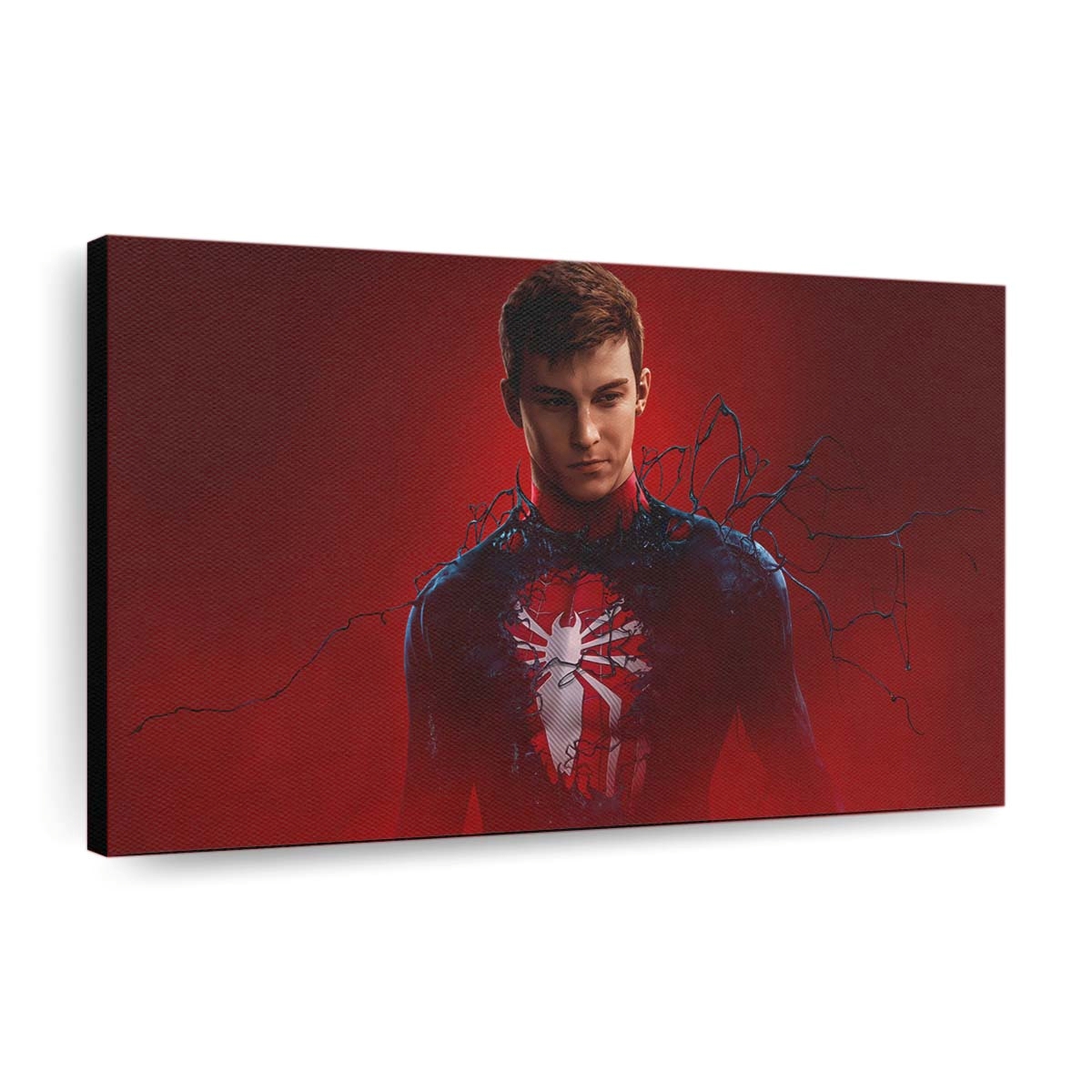 Marvels Spider Man 2 Symbiote Leinwandbild - Wanddeko