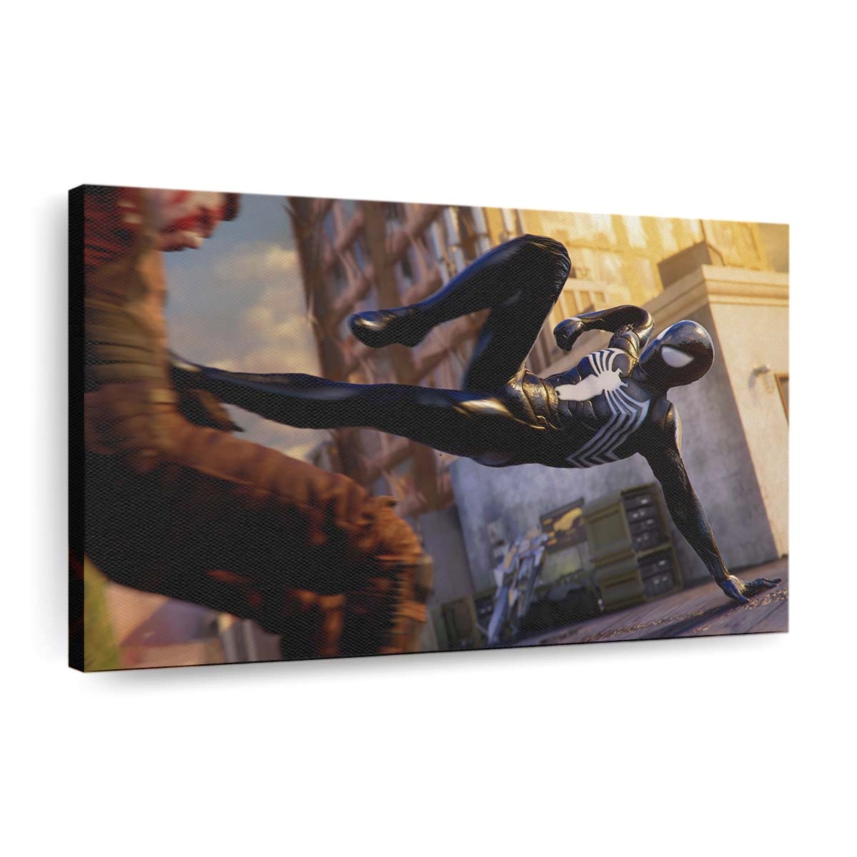 Marvels Spider Man 2 X Venom Leinwandbild - Wanddeko