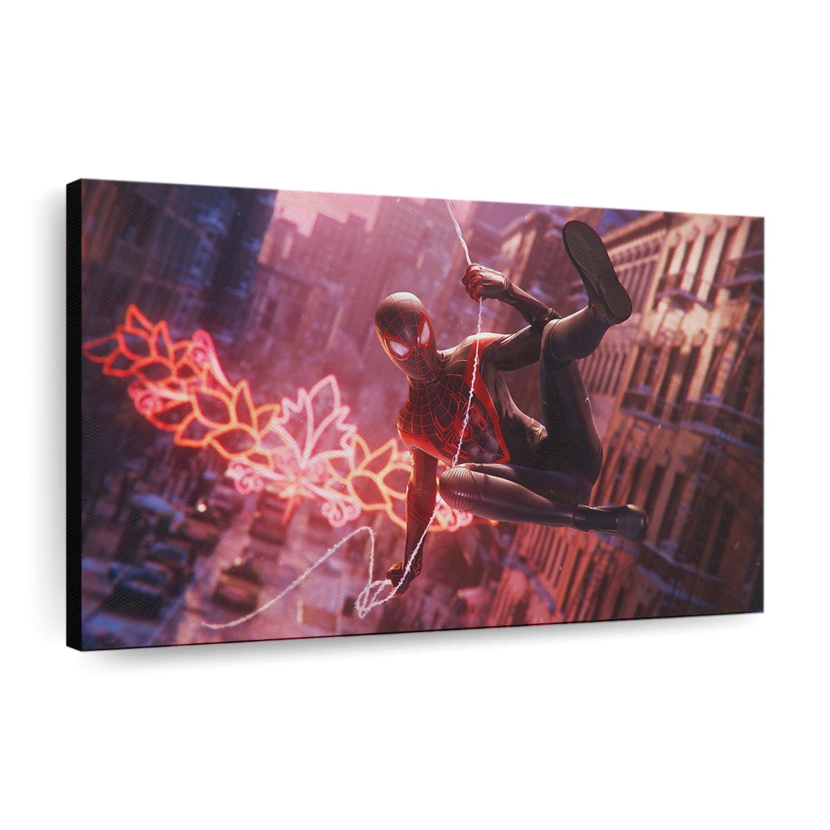 Marvels Spider Man Miles Morales 2020 2 Leinwandbild - Wanddeko