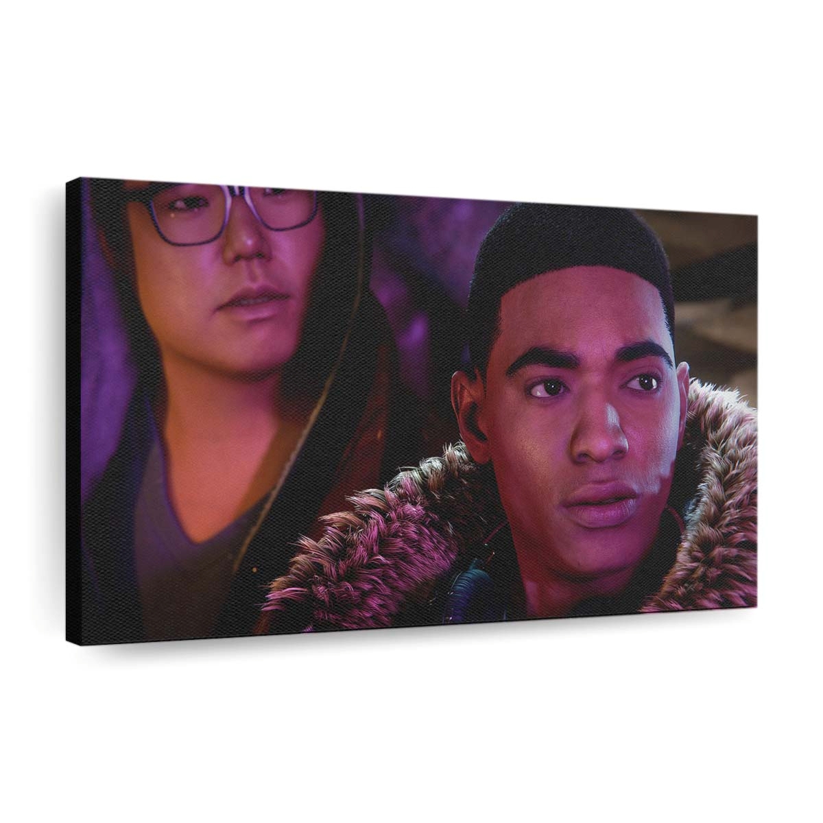 Marvels Spider Man Miles Morales 2020 Spiel 2 Leinwandbild - Wanddeko