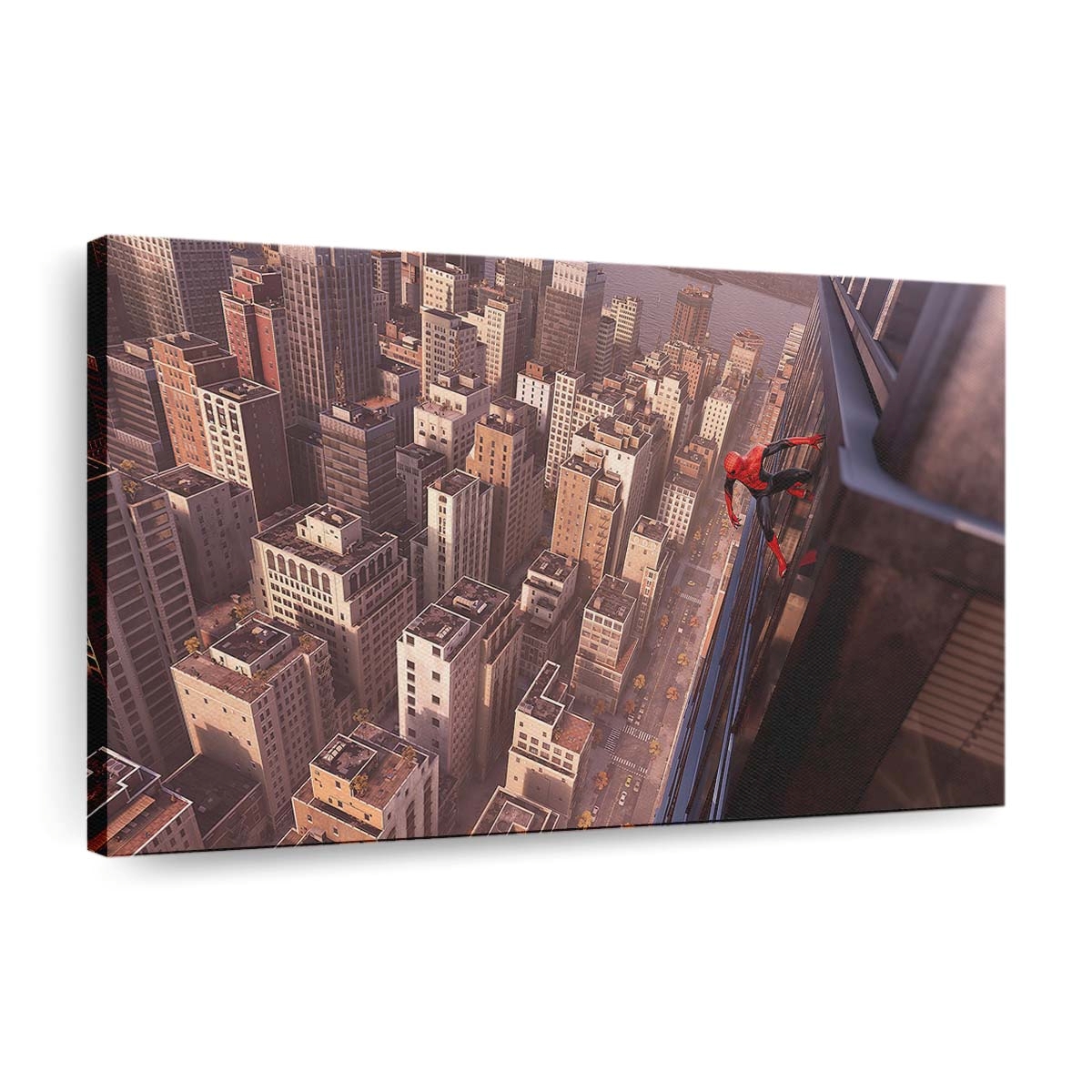 Marvels Spider Man Remastered No Time For Vertigo 2 Leinwandbild - Wanddeko