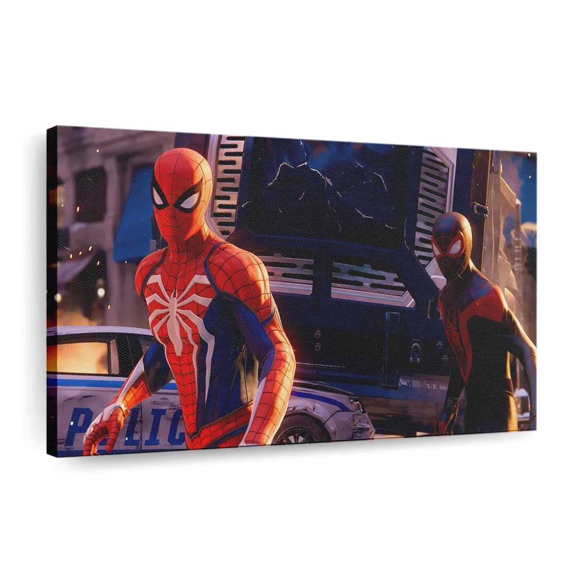 Marvels Spider Man Miles Morales 2020 6 Leinwandbild - Wanddeko