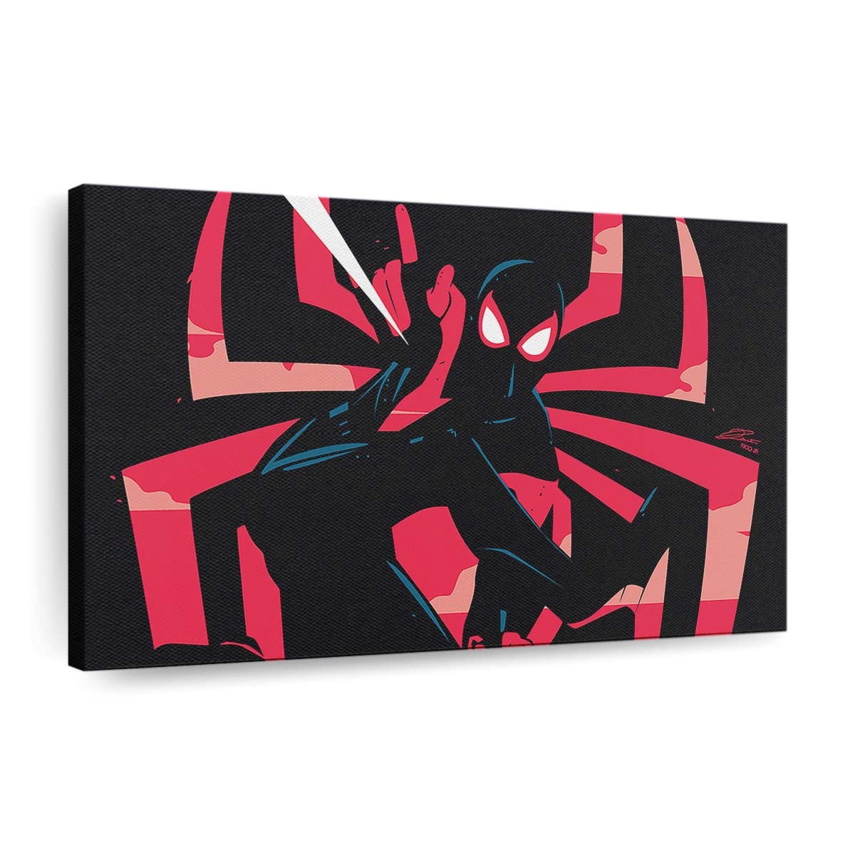 Marvels Spider Man Miles Morales Insomniac Games Leinwandbild - Wanddeko