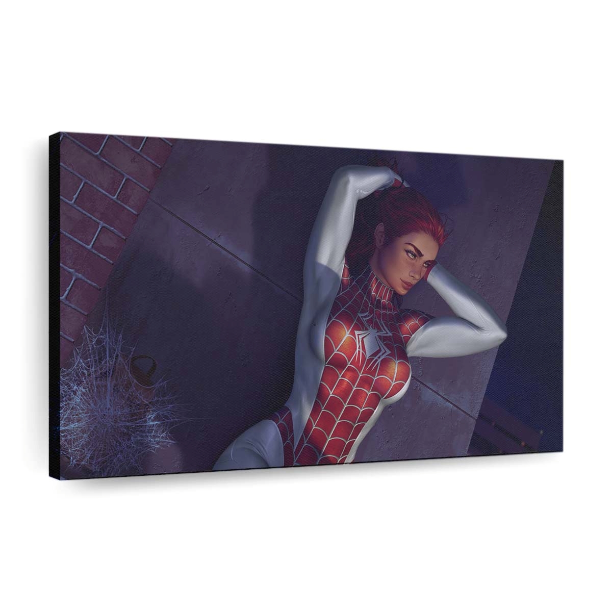 Mary Jane als Spider Girl Leinwandbild - Wanddeko