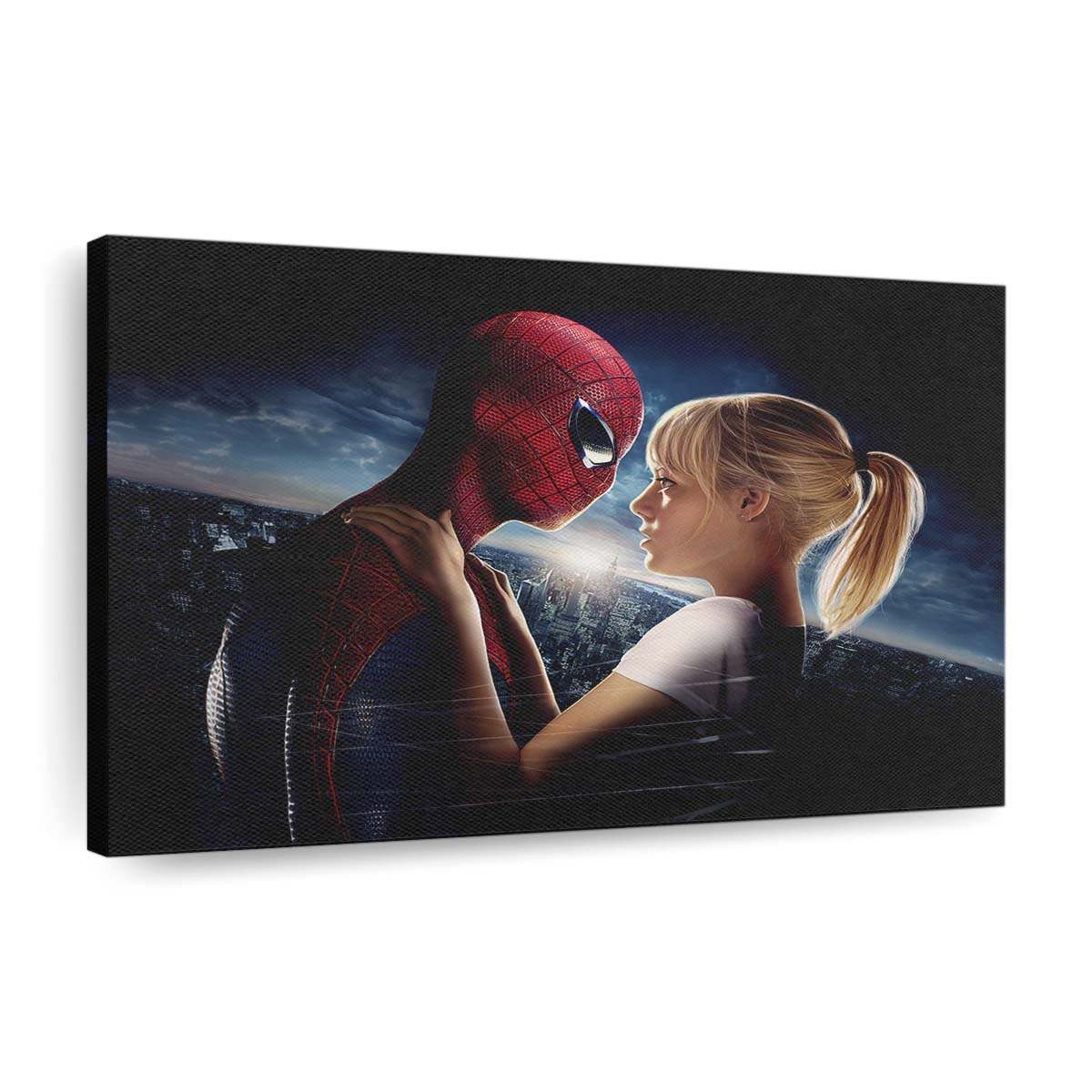 Mary Jane Watson und Spider Man Leinwandbild - Wanddeko