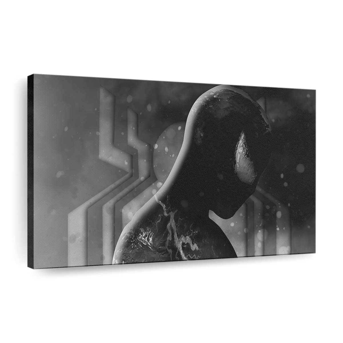 Mcu Spider Man Symbiote Suit Leinwandbild - Wanddeko