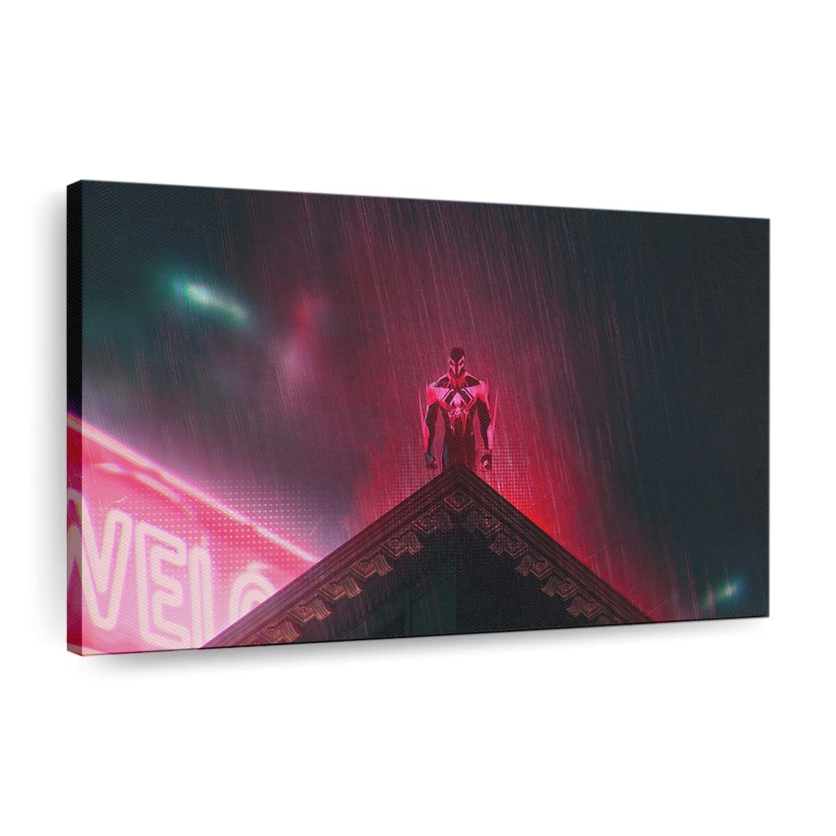 Miguel O Hara Spider Man 2099 Leinwandbild - Wanddeko