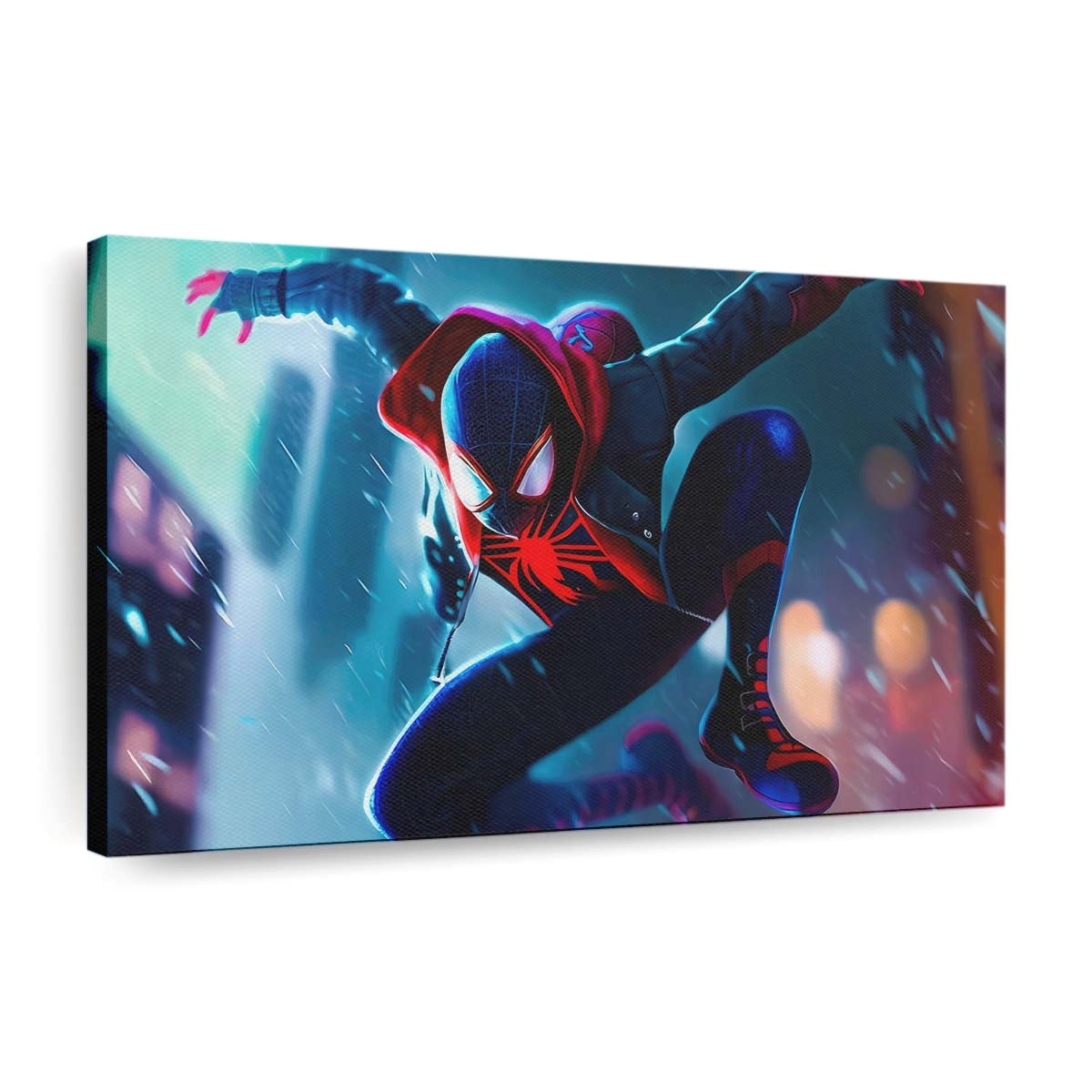 Miles Gonzalo Morales Spider Man Leinwandbild - Wanddeko