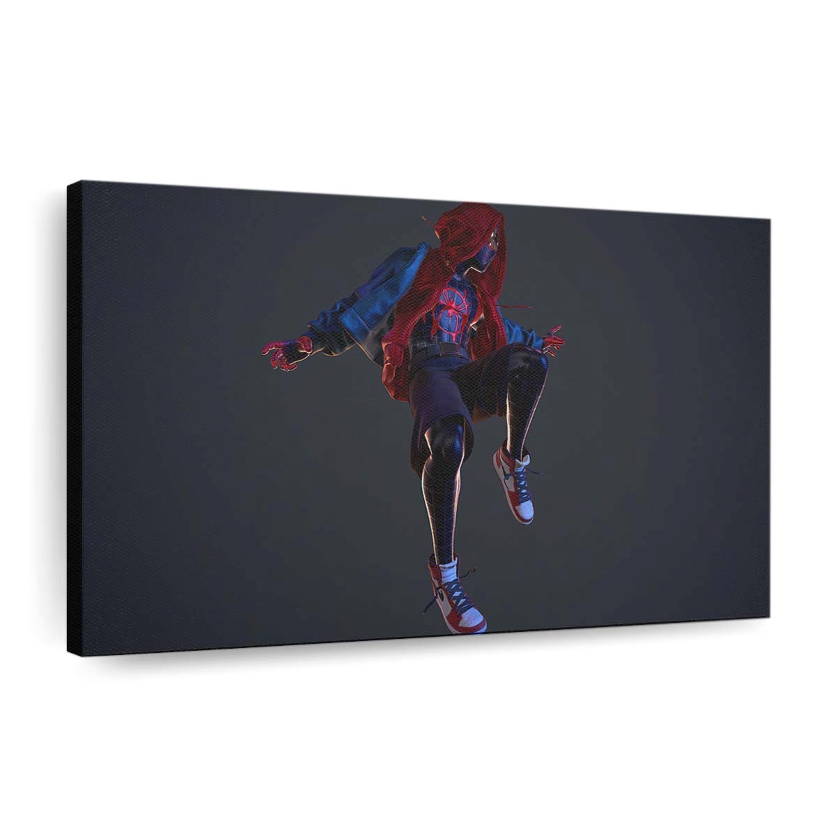 Miles springt Leinwandbild - Wanddeko