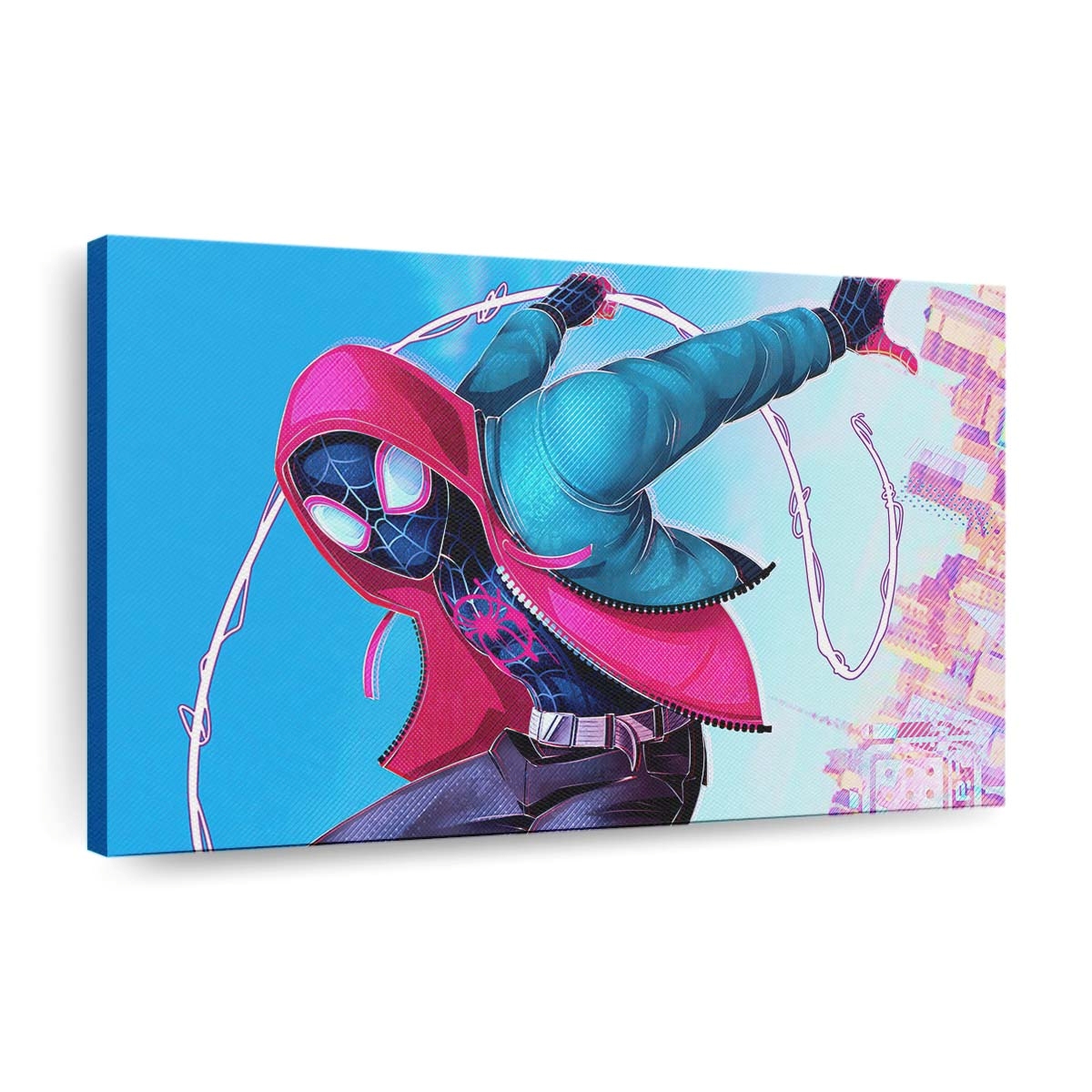 Miles Morales 2020 Artwork Leinwandbild - Wanddeko