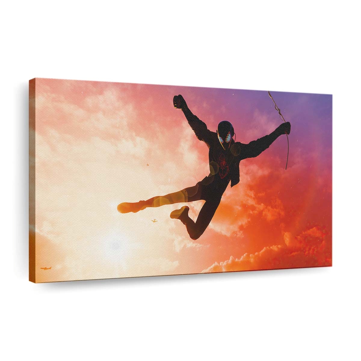 Miles Morales 2021 Anzug Leinwandbild - Wanddeko