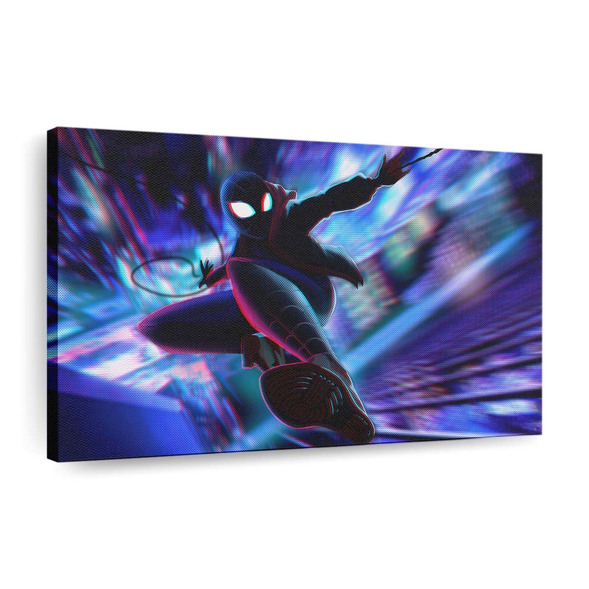 Miles Morales Newart 2019 Leinwandbild - Wanddeko
