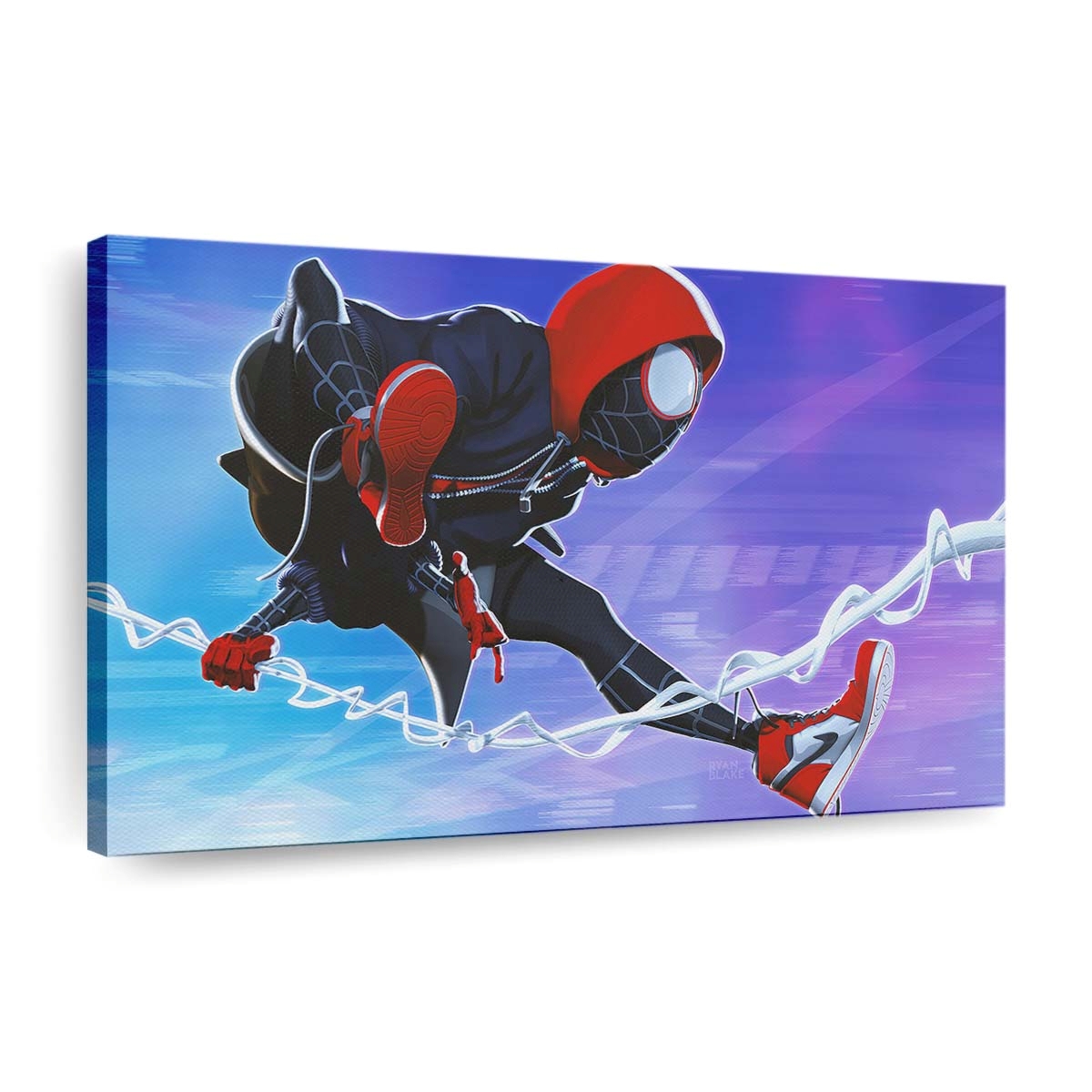 Miles Morales Kunst Leinwandbild - Wanddeko