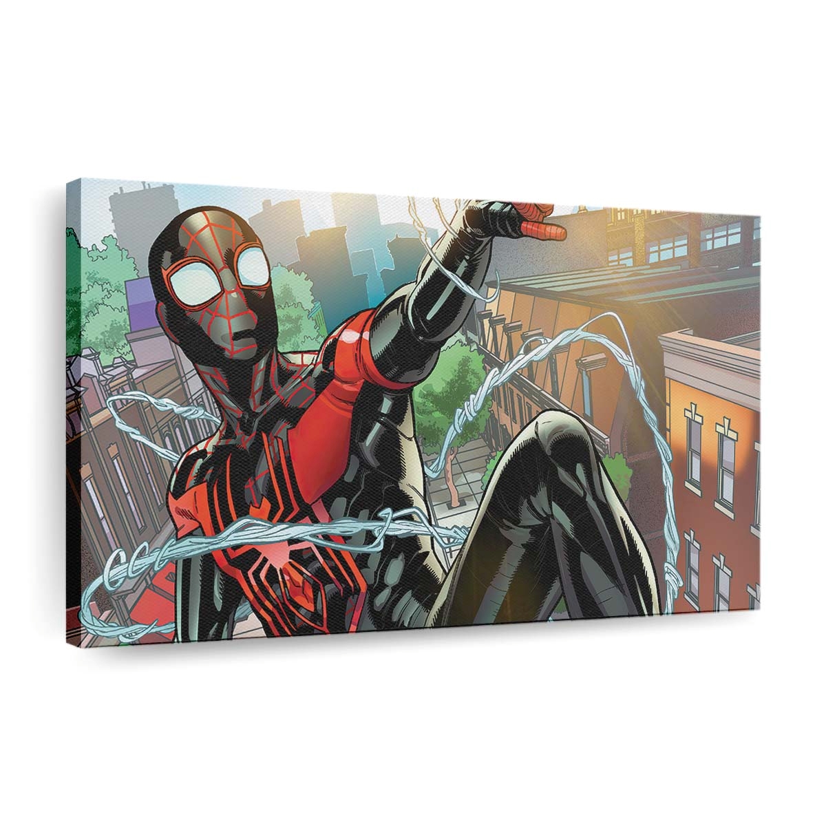 Miles Morales Erde610 Leinwandbild - Wanddeko