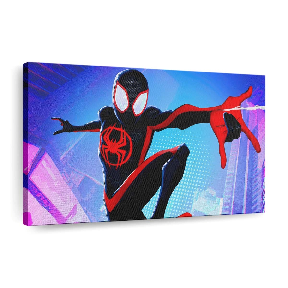 Miles Morales Fan Kunst Leinwandbild - Wanddeko