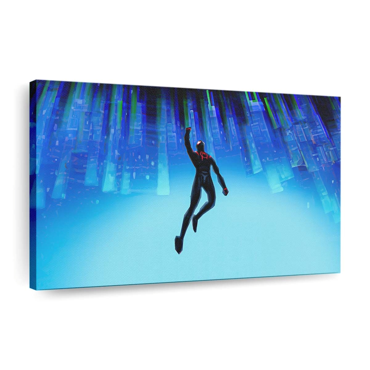 Miles Morales Hochfliegende Abenteuer Leinwandbild - Wanddeko