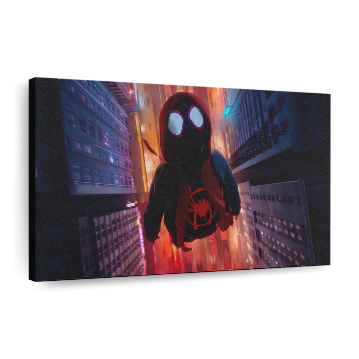 Miles Morales in Spider Man Into the Spider Verse Movie 2018 Leinwandbild - Wanddeko