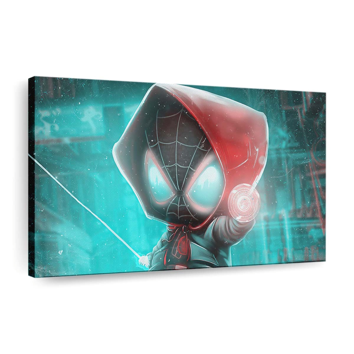 Miles Morales in Verse Leinwandbild - Wanddeko