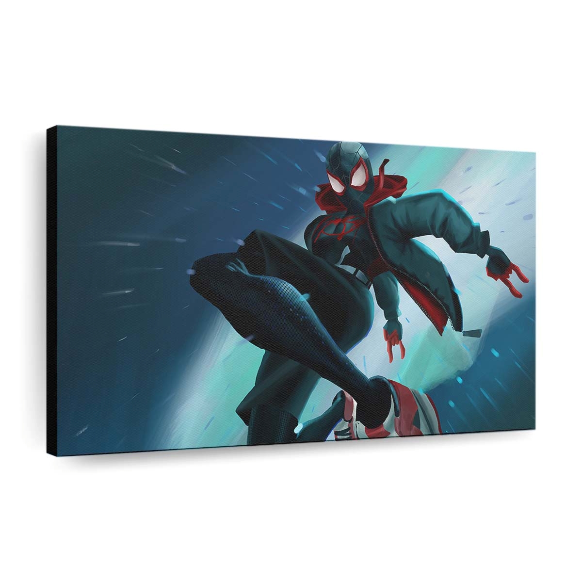 Miles Morales Into The Spiderverse Leinwandbild - Wanddeko
