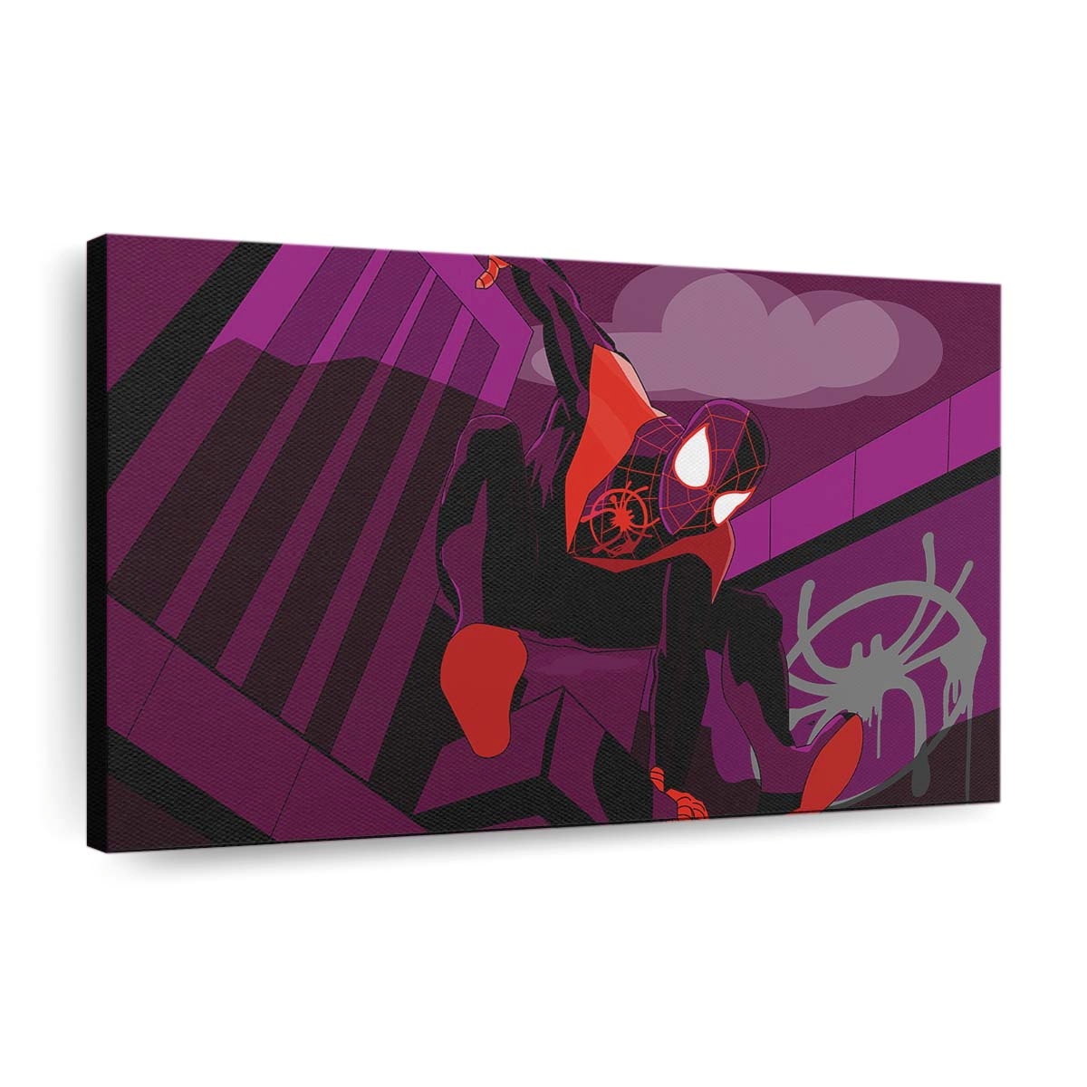 Miles Morales Spider Man Leinwandbild - Wanddeko