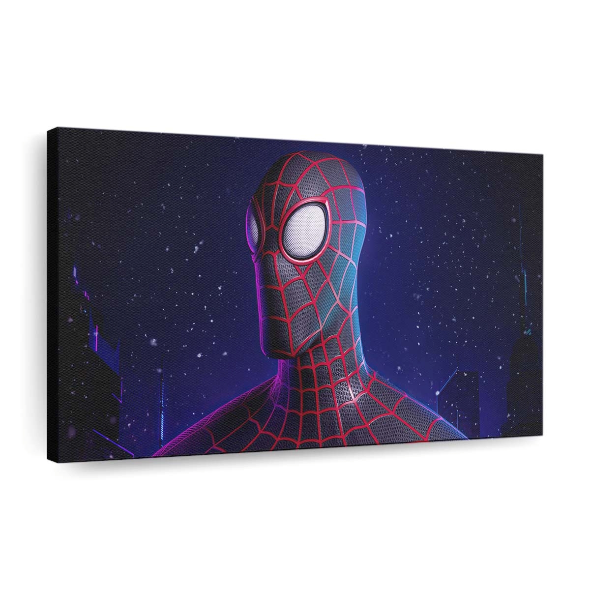 Miles Morales Spider Man Digital 3D 2 Leinwandbild - Wanddeko