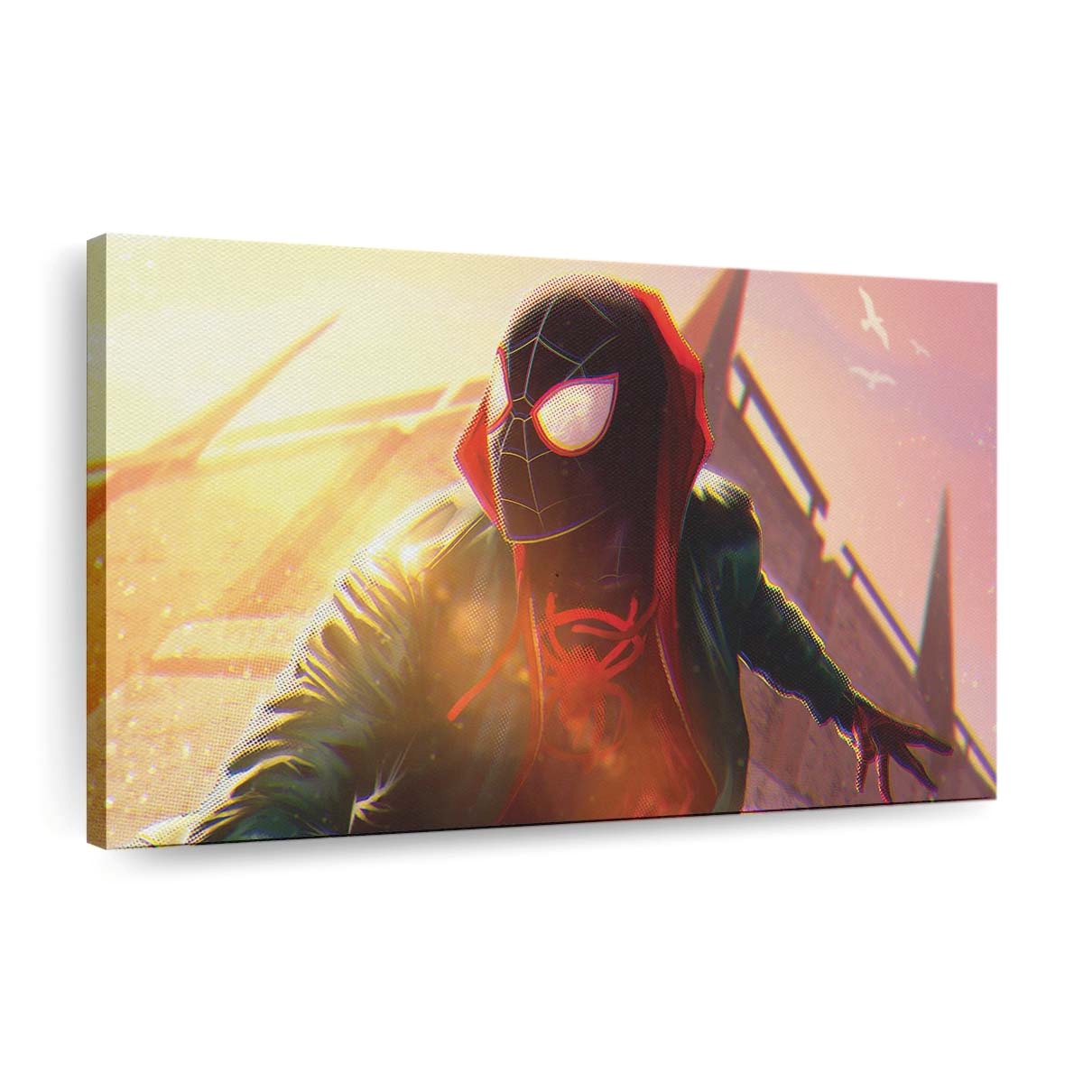 Miles Morales Spider Man Verse Leinwandbild - Wanddeko