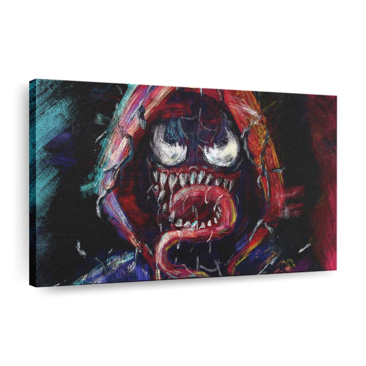 Miles Morales Spider Venom Leinwandbild - Wanddeko