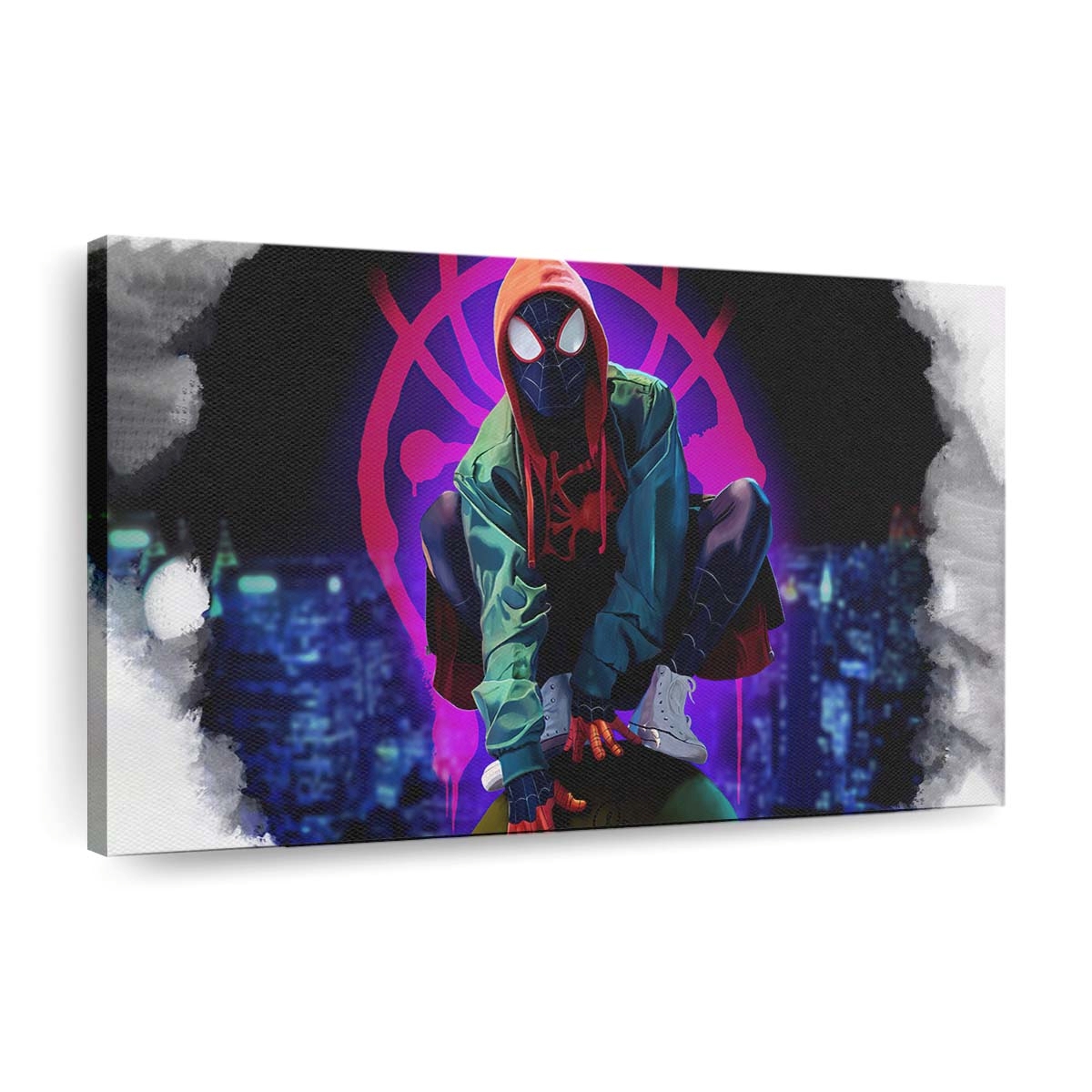 Miles Morales Spider Man 2 Leinwandbild - Wanddeko