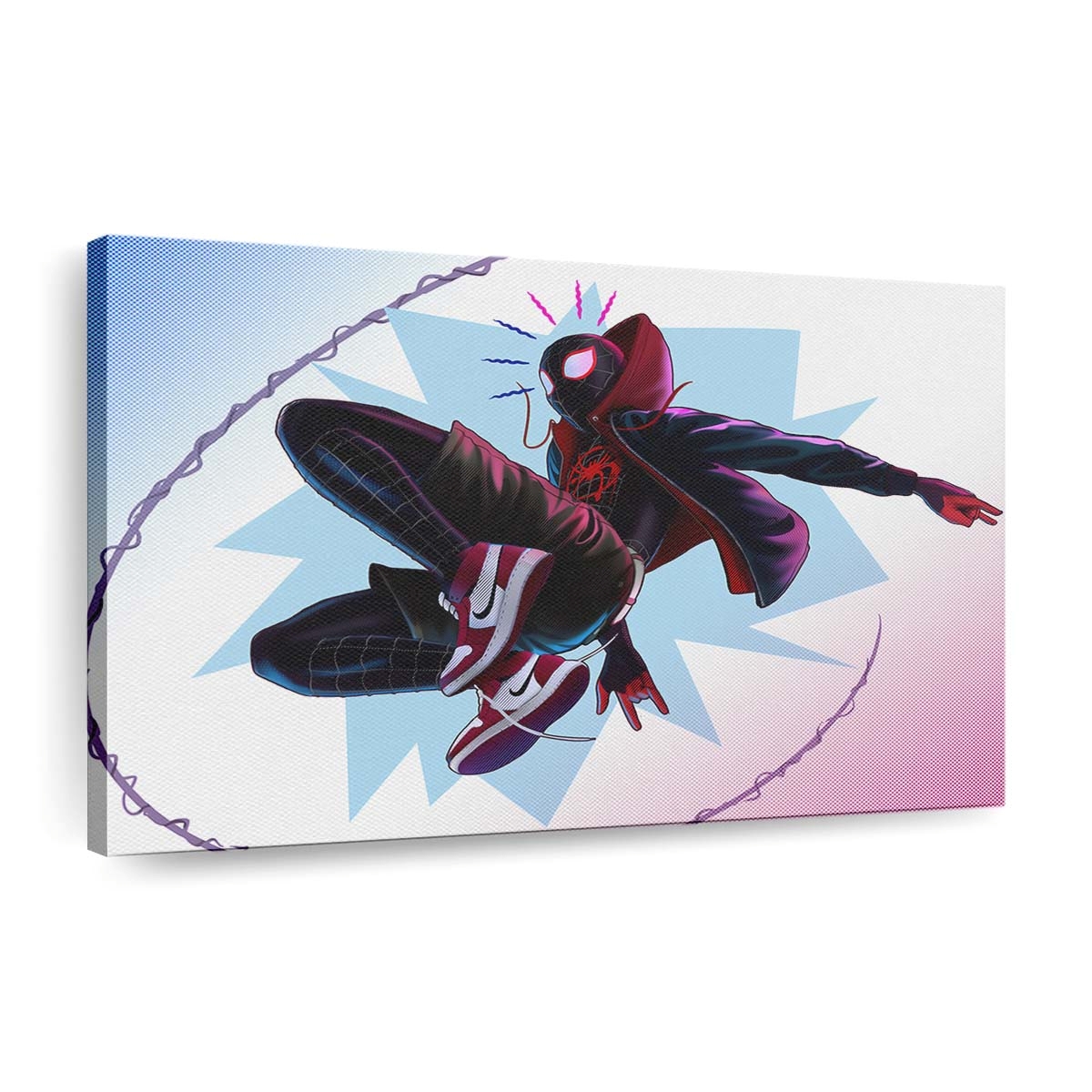 Miles Morales Spidey Leinwandbild - Wanddeko