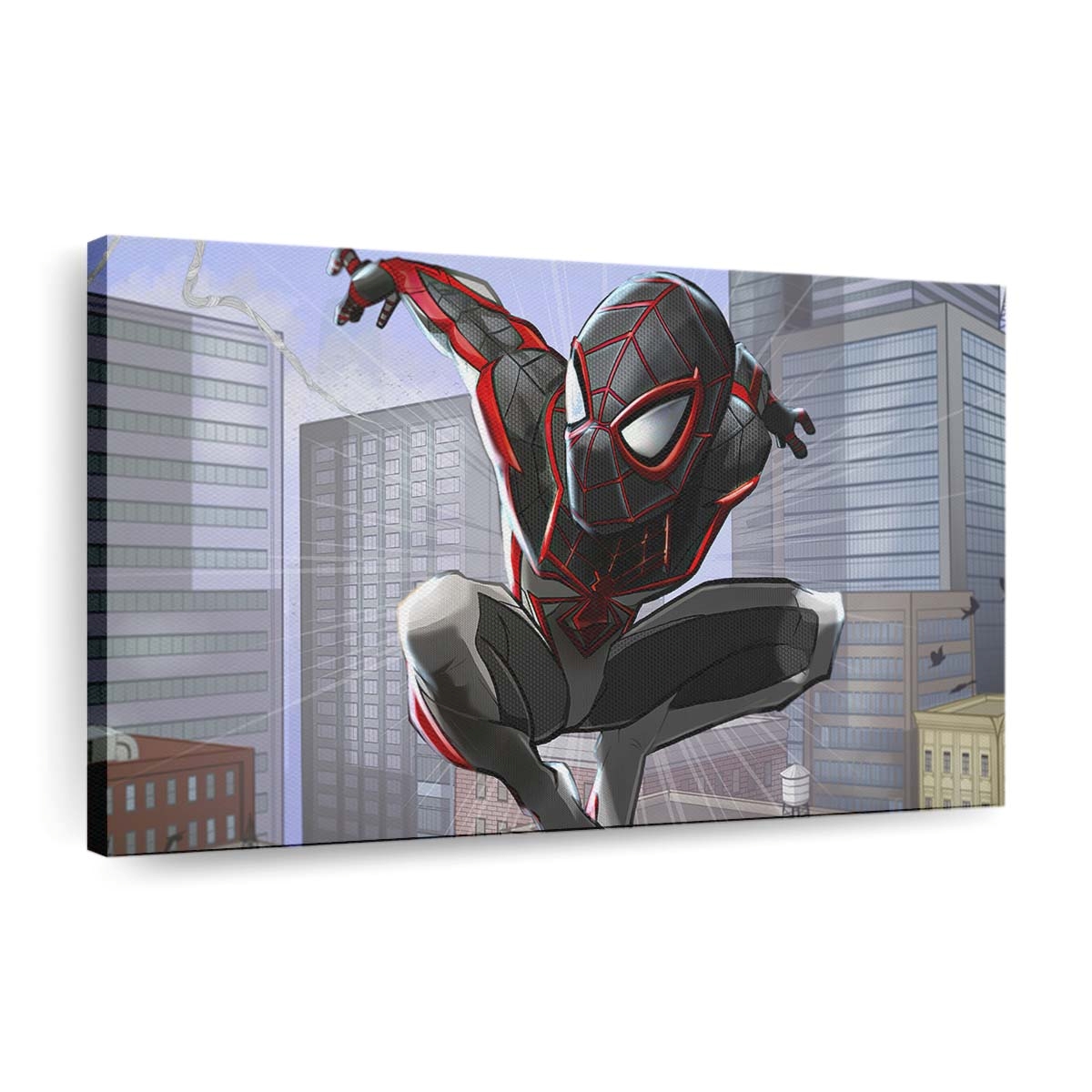 Miles Morales Trainingsanzug Leinwandbild - Wanddeko