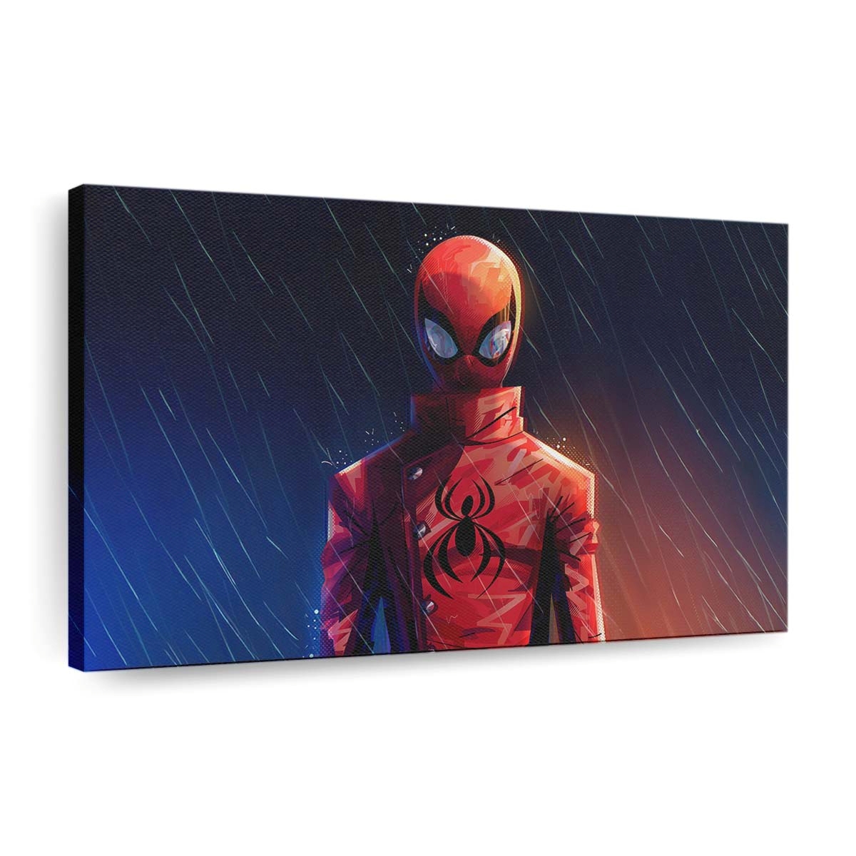 Miles Morales mit Spider Jacke Leinwandbild - Wanddeko