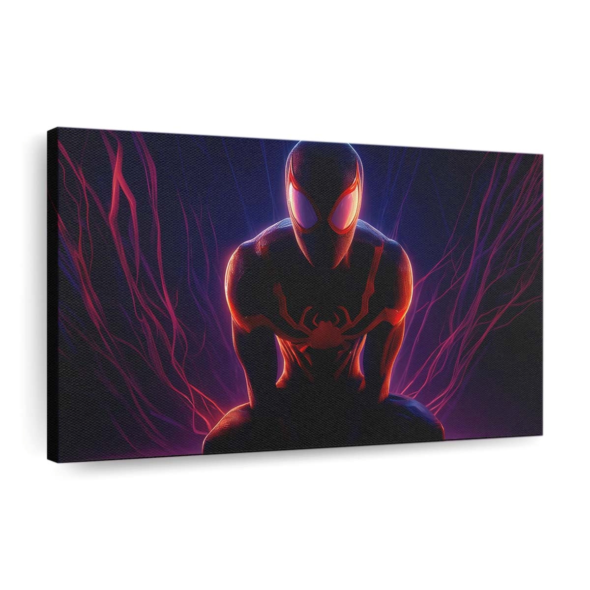 Miles Morales Netz der Schatten Leinwandbild - Wanddeko