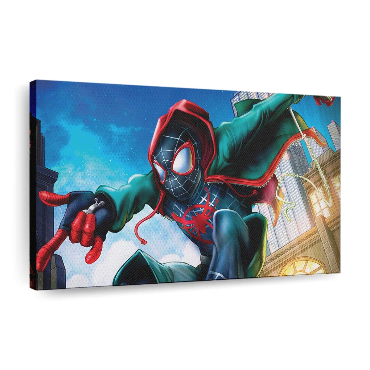 Miles Morales Kunst 3 Leinwandbild - Wanddeko