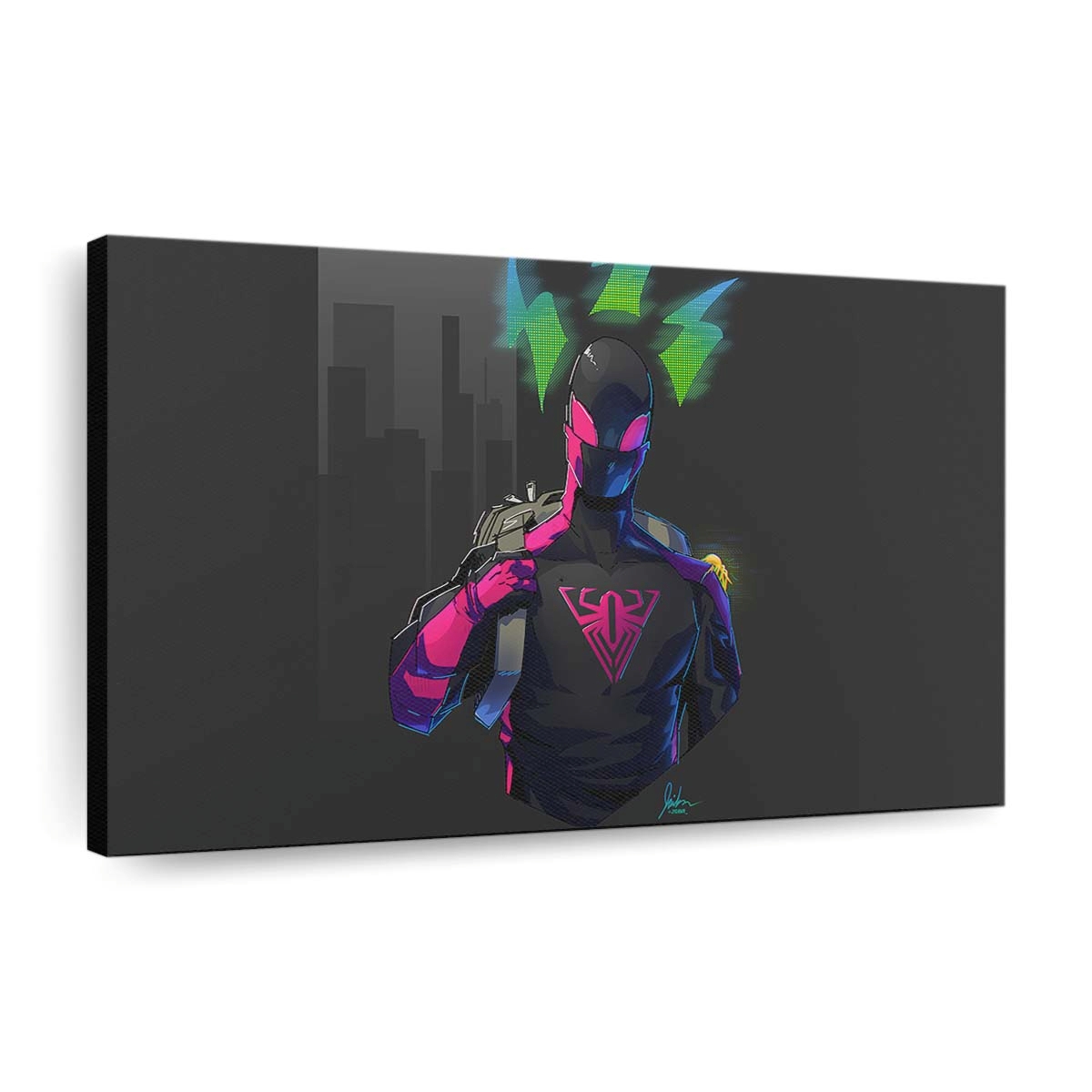 Miles Neues Kostüm Leinwandbild - Wanddeko